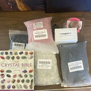 Crystal Bible and Gemstone Collection